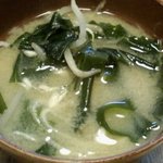 Aruba - おむすびセットの味噌汁