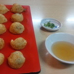 明石焼き ゴ - ミックスでたことすじこん