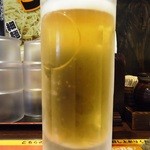 つけ麺 てつ蔵 - 夏は生ビールと決まっている？