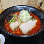 鬼がらし - 料理写真:味噌納豆ラーメン(鬼辛)