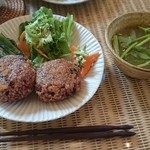 水の音あしたの種 - ゆず味噌焼おにぎり