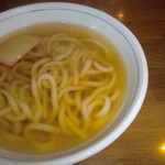 ウエストうどん - かけうどん