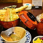 仲よし - アナゴ天ぷら定食