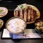 げんこつ亭 - ロースかつ定食