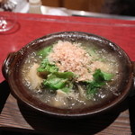 にくの匠 三芳 - 2015/5神戸牛の角煮、たっぷりのアワビがとても美味しい