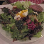 ブション - 5月訪問時、リヨン風サラダ