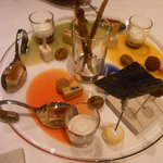 レストラン サンパウ - 小さい菓子のアソート。