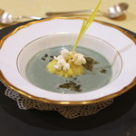 トゥ・ラ・ジョア - 蓬とトウモロコシの冷製スープ　(2015/05)