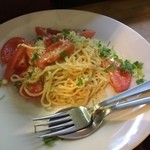 カフェ＆ビア　あるかアるか - 季節ものの冷製パスタ！
      トマトたっぷりで美味しかったです♪
