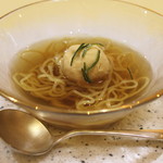 トゥ・ラ・ジョア - 冷し唐墨ラーメン　(2015/05)