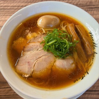 麺庵ちとせ - 料理写真:味玉醤油ラーメン
