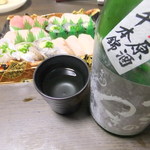 Uoriki - 呑んだのは雨後の月の純米吟醸(千本錦)