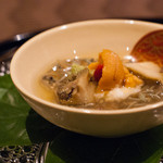 北新地 湯木 - 2015.5 座付膳 旬味 冷菜