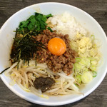 つけ麺 丸和 - 汁なし煮干台湾 中盛