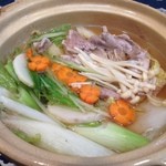 Kazeno Uta - 豚肉と白菜の小鍋