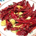 御田町 桃の木 - 2015 茄子の唐辛子炒め