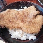 御清水庵 清恵 - ミニソースかつ丼