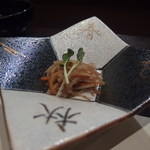 天ぷら　酒菜　醍醐 - ウドのきんぴら