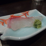 天ぷら　酒菜　醍醐 - 男鹿産のタイのお刺身