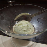 天ぷら　酒菜　醍醐 - きゅうりのアイス！！！