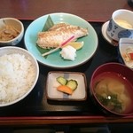 食の蔵 - つぼだい定食(1350円)