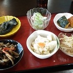 Chiyogiku - おばんざいランチ（750円）