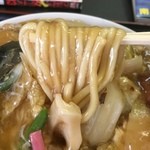 三和楼 - ちゃんぽん麺ば通り越してしもうたと？ってくらいのモッチリ太麺がめっちゃ好いと～と♡