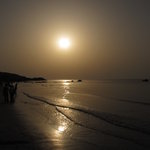 Amanoyu - 夕日の浜辺