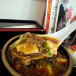 Fukuryuushimogawaharaten - 台湾料理 福龍 　麻婆豆腐