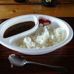 赤岳天望荘 - ランチに食べたカレー