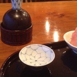 小笹寿し - 剣菱、燗