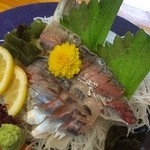浜崎鮮魚 浜んくら - 鯵刺（≧∇≦）