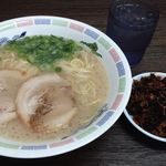 Fukuno ie - ラーメン＋辛子高菜