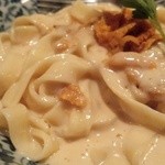 ハカタネーゼ　エノテカ　リツ - 自家製生麺生うにクリームパスタ　1260円！