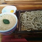 手打ちそば　不老庵 - つけとろろ蕎麦