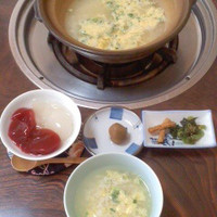 安心院亭 - 安心院亭(大分県宇佐市安心院)スッポン料理水炊きコ-ス3990円〜スッポン雑炊とスッポンゼリー