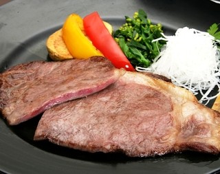 パオム - ６月限定ランチ、特選信州牛ｻｰﾛｲﾝｽﾃｰｷｾｯﾄ