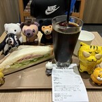 ホリーズカフェ - 料理写真:サンドイッチセット 550円(税込)