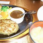 ハムカツとハンバーグ