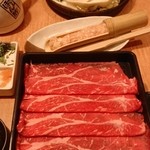 Don Tei - 肉・野菜盛り食べ放題コース（特選牛ロース）2990円＋税