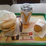 マクドナルド - 料理写真:ソーセージエッグマフィンセット