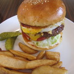 エッグバーガー＆チーズ ￥1,000