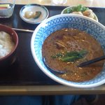 桃花 - タンタン麺セット８５０円
