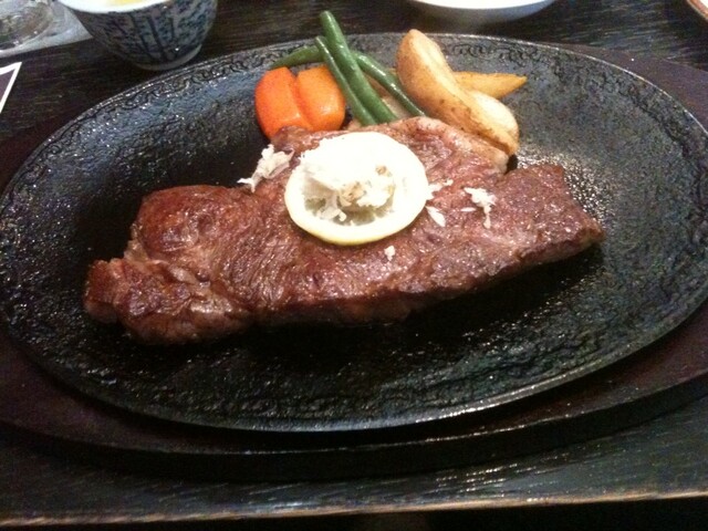 松阪牛ステーキ ｓｐサーロイン を味わう By ダカ 洋食屋牛銀 ようしょくやぎゅうぎん 松阪 洋食 食べログ