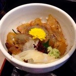 半田 - 白身魚の漬け丼