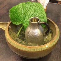 月波 - 日本酒1杯目 濃口（京都・貴船）