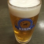 ホテルキャビナス福岡レストラン - メガ生ビール(890円)
