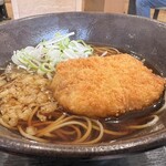 ゆで太郎 - 料理写真:懐かしのコロッケそば。