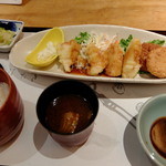 Ganko - :チキン南蛮定食 842円（消費税8%時）