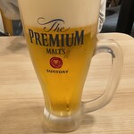 ぎょうざの満洲 小江戸館 - ドリンク写真:生ビール